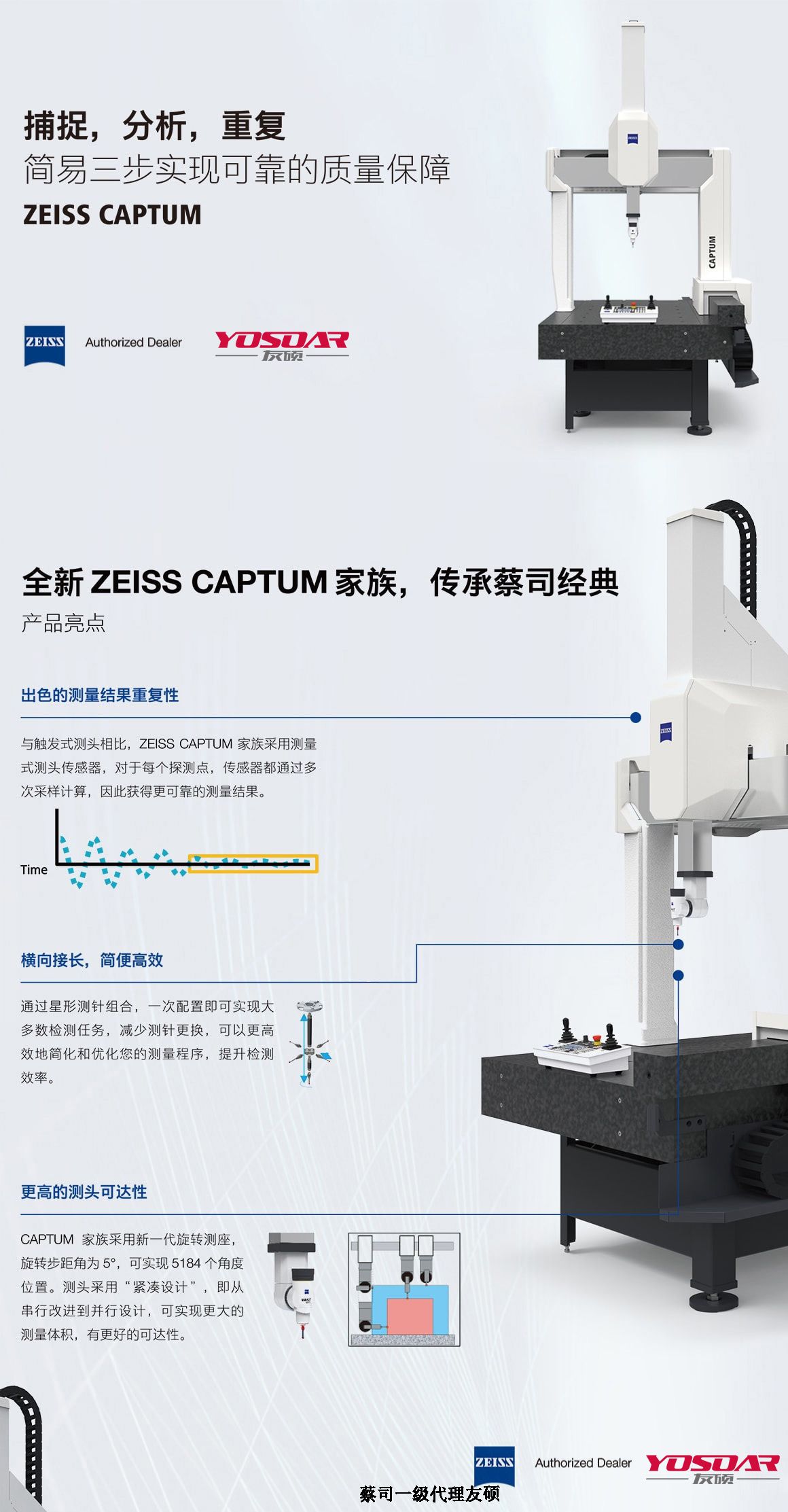安康蔡司三坐标CAPTUM